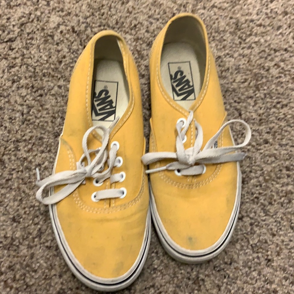 Yellow vans